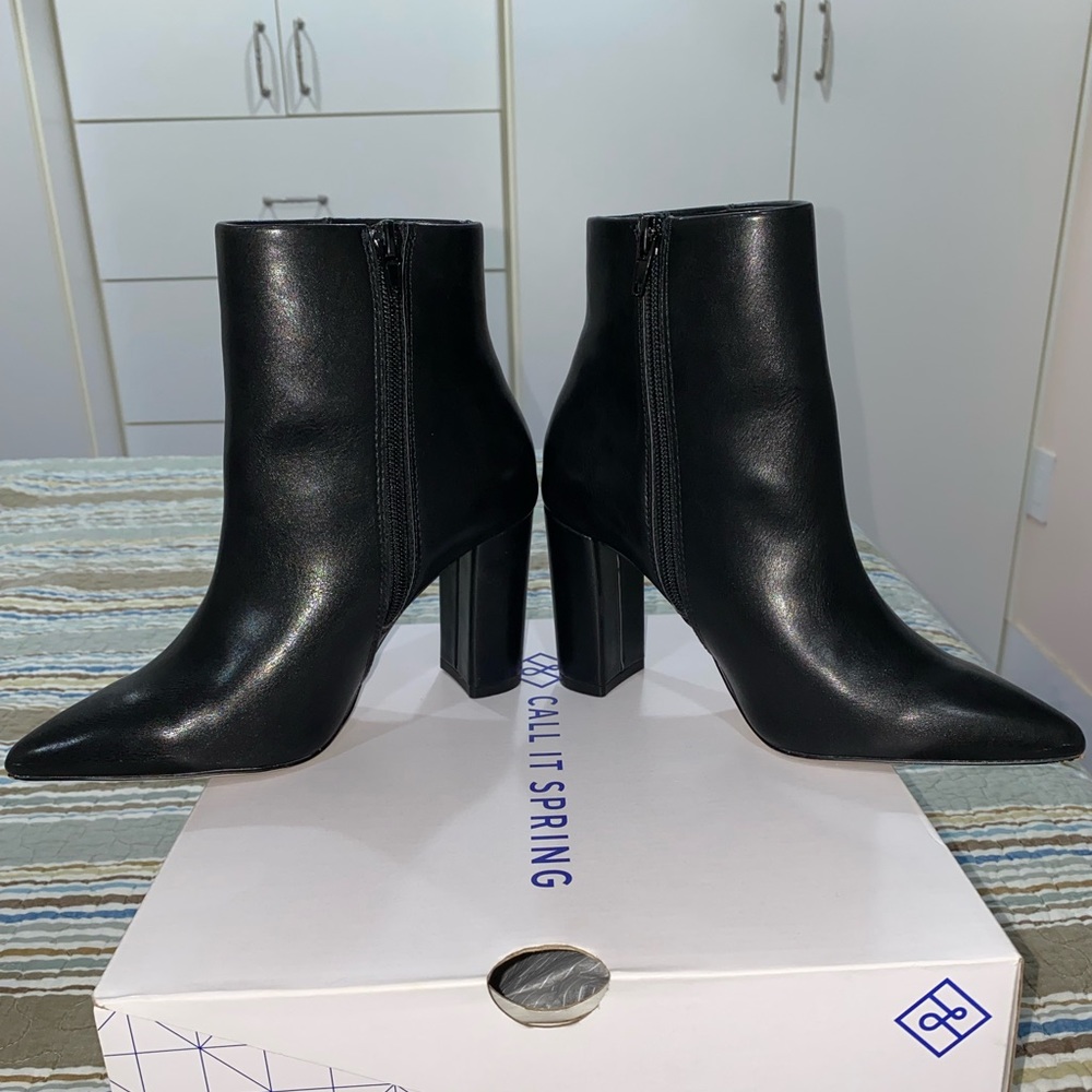 Call It Spring Faux Leather Booties - Picture 5 of 5